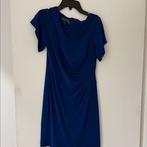 Donna Ricco Royal Blue Mini Dress